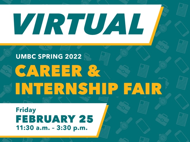 Umbc Calendar Spring 2022 Spring 2022 Career & Internship Fair (Virtual) · Career Center · Myumbc