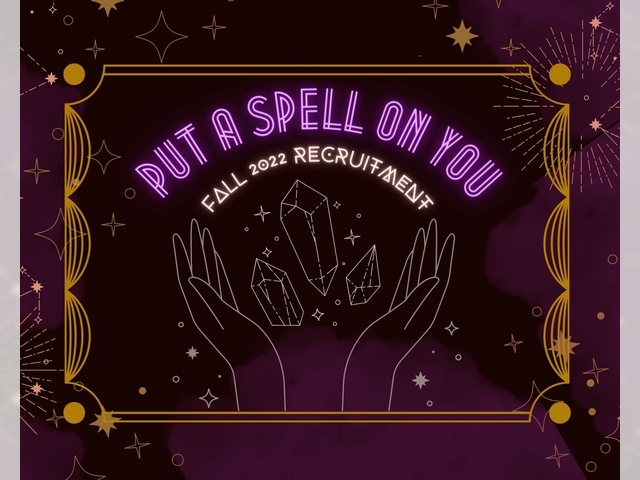 Fall 2022 Recruitment: Put A Spell on You · alpha Kappa Delta Phi 