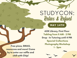 Flyer advertising the StudyCon event