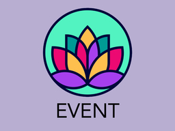 The Mosaic logo, a lotus flower in purple, yellow, pink, and teal green. Text below the logo says "event".