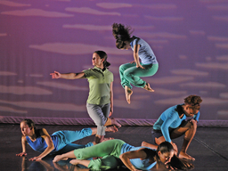 Dancers on stage.
