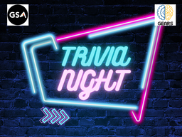 GEARS TRIVIA NIGHT, Thursday October 30, 4-7pm, University 310