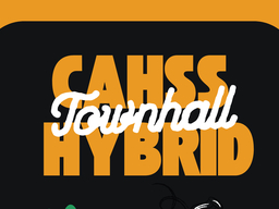 CAHSS Townhall Hybrid, Link is provided, In person at Public Policy 438 on November 14 from 1:30 to 2:30pm