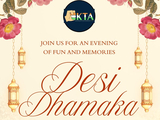 Thumbnail reading "Join us for an evening of fun and memories. Desi Dhamaka."