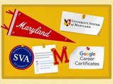 google and USM free certificate courses logo
